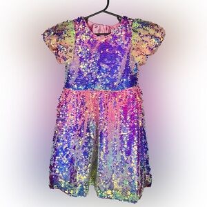 VGUC Lola & The Boys Sequin Rainbow Dress